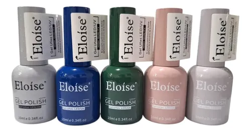 Eloise Esmalte Semi Permanente 10ml Gel Uv Led Blanco-negro