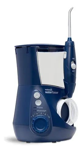Waterpik Aquarius Wp-673, Hilo Dental, Color Azul Azul