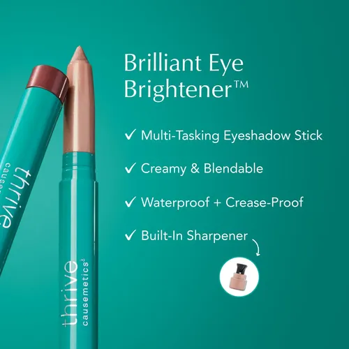 Iluminador De Ojos Thrive Causemetics Plum Shimmer