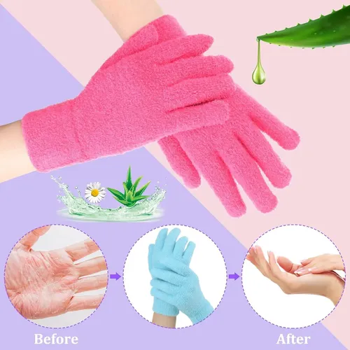 Guantes Aloe Para Manos Secas Jiuguva Ah0430 Stylish Color