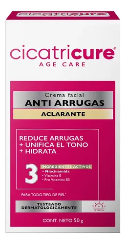 Cicatricure Age Care Antiarrugas Aclarante Facial 50g