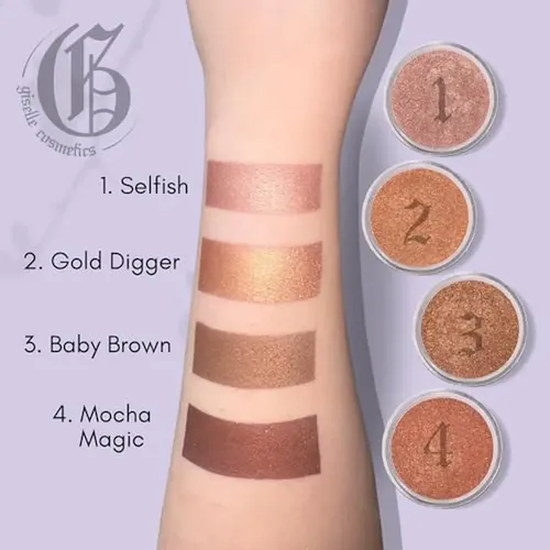 Bronceador Mineral Suelto Gold Digger, Polvo Facial Natural,