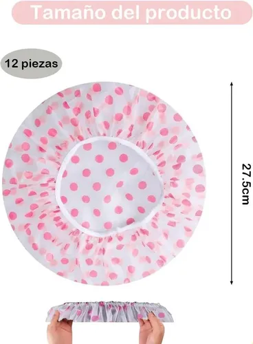 15 Gorros De Baño Impermeables Eva Para Mujer