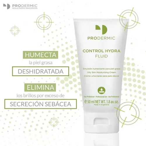 Prodermic Hydra Fluid Emulsión Humectante Piel Grasa 50ml