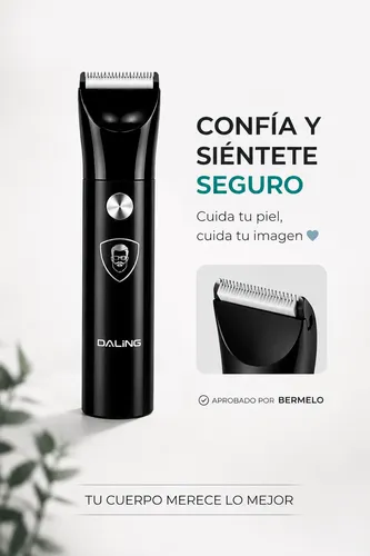 Maquina De Afeitar Corporal Hombre Razor Recargable Usb