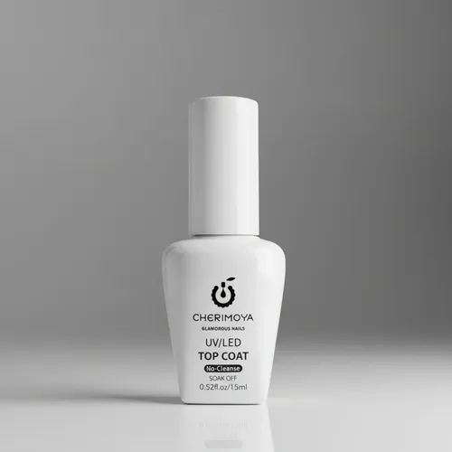 Top Coat Gel Uv Led Brillante Secado Rápido Finalizador Uñas
