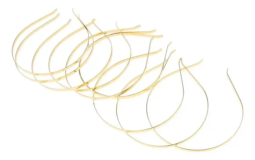 2x 10 Piezas De Metal Diadema Banda Para El Cabello Diadema