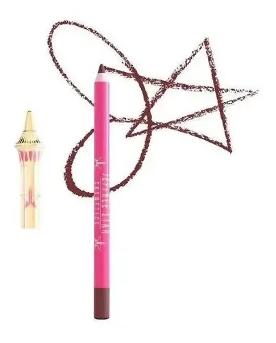 Delineador Lápiz Jeffree Star Rosa Oscuro Mate Velour Lip Liner androgyny