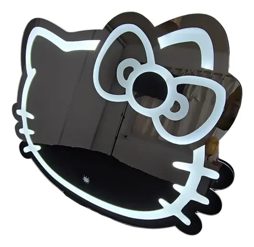 Espejo Dazz Deco Kitty 80x60cm Led Frío Touch