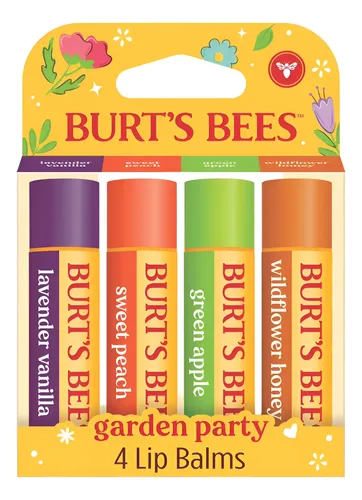 Burt’s Bees – Garden Party Balsamos Labiales X4