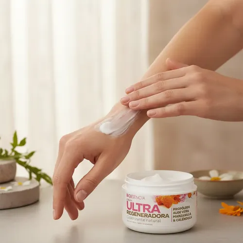 Regenera Y Cicatriza La Piel, Crema Ultraregeneradora C/propóleos, Aloe Vera, Manzanilla Y Caléndula !!!