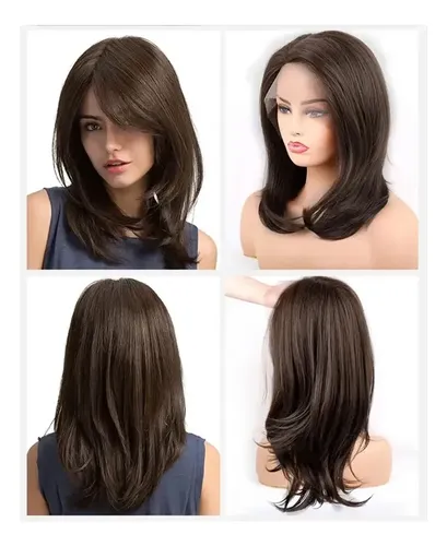 Pelucas De Pelo Para Mujer, Para Fiestas Diarias, Natural