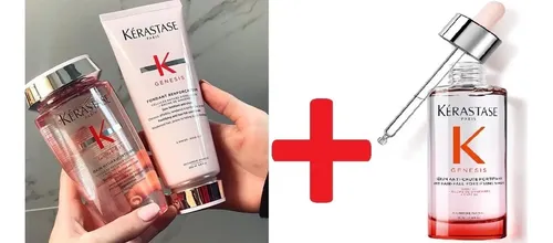 Kerastase Genesis Shampoo 250 + Fondant 200 + Serum 90ml