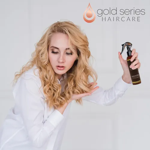 Mascarilla Capilar Moroccan Gold Series Leave-in Con Aceite