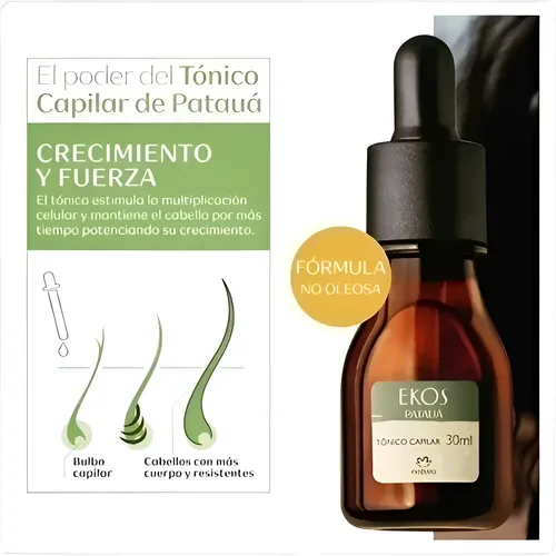 Tonico Capilar Anticaída Natura Ekos Pataua 30ml