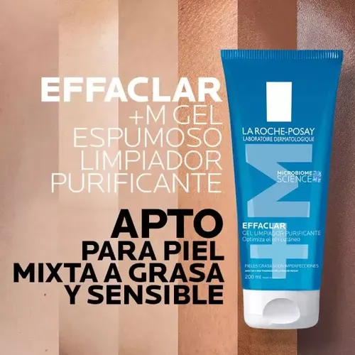 Gel Limpiador Purificante La Roche Posay Effaclar 200 Ml