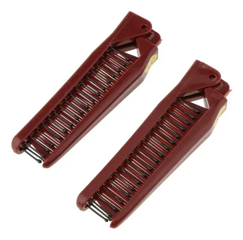 Set De 2 Cepillos De Viaje Plegables Antiestáticos Gs
