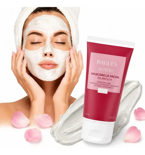 Mascarilla Facial Arcilla Bagués Semplice Control Oleosidad