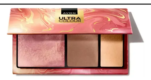 Avon Ultra Color Paleta Facial En Polvo 3 En 1 ,nueva!!
