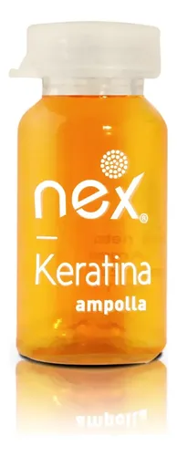 Tratamiento Ampolla De Keratina Nex 15ml Pos Tintura 1unidad