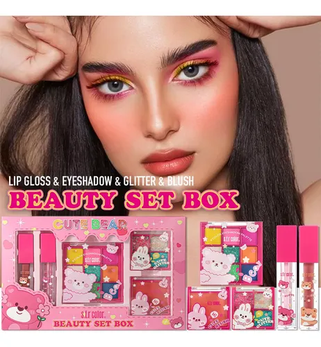 Set De Maquillaje Princess Con Labiales Y Cosméticos