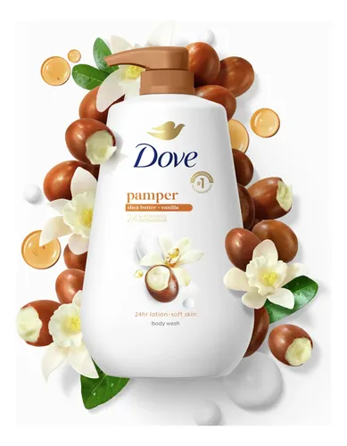Jabón Líquido Corporal Dove Manteca De Karité 1l