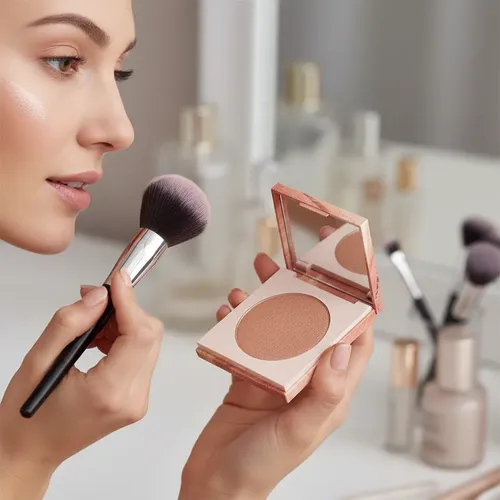 Avon Polvo Compacto Ultra Color Iluminador Rose Gold X 8gr.