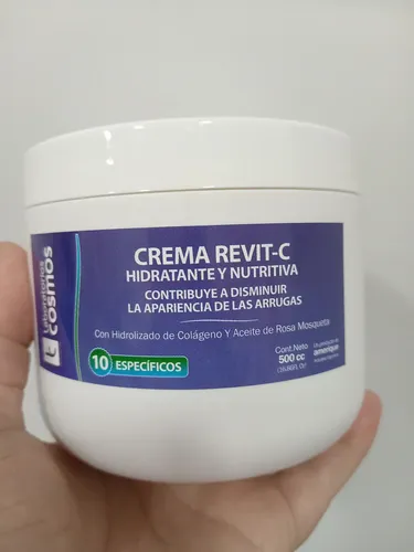 Crema Hidratante Con Colágeno Revit-c X 500cc