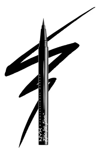 Nyx Epic Ink Liner Tono Negro Delineador Líquido Larga Durac