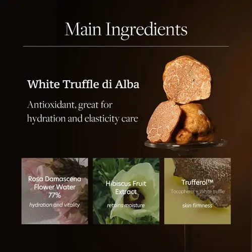 Sérum Hidratante Con Aroma A Trufa Blanca Italiana