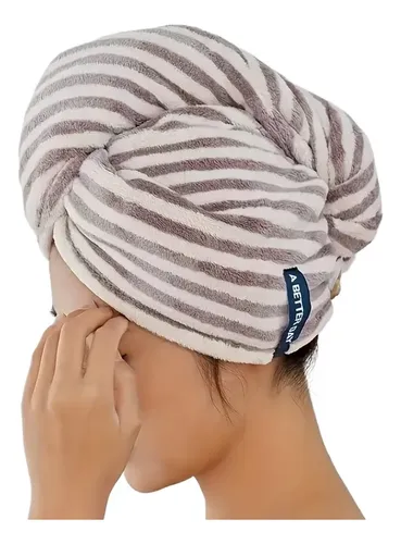 Toalla Turbante For Secado Rápido De Cabello