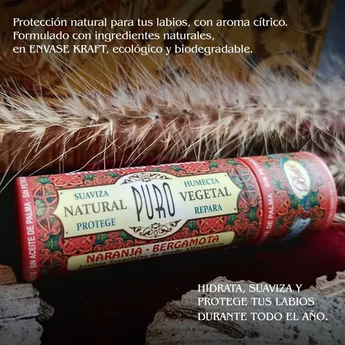 Bálsamo Labial De Naranja Bergamota Boti-k Puro