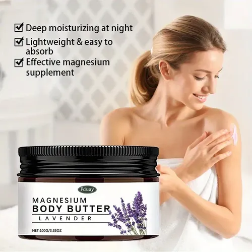 Manteca Corporal Marnys Magsium Con Magnesio, Crema Hidratan