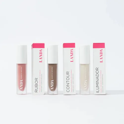 Contour Líquido I Landa – Cosmética Natural & Vegana Tono del maquillaje Deep