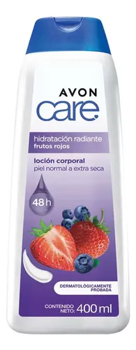 Avon Care Loción Corporal Hidratación Radiante Frutos Rojos