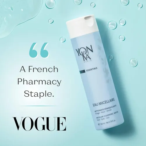 Agua Micelar Yon-ka, Desmaquillante Facial, 6.76 Fl Oz