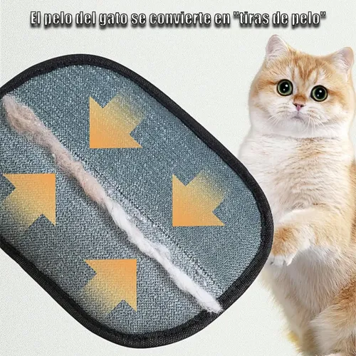 4 Guantes Quita Pelos Para Mascotas