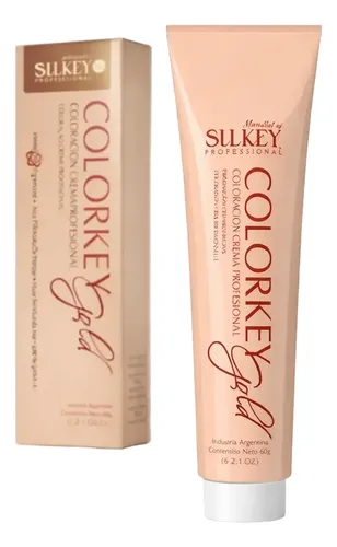 Tintura Sillkey Colorkey Gold 60g Cabello Permanente