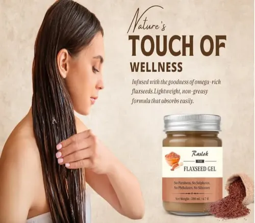 Gel De Linaza Pura Hidrata Nutre Cabello Flaxseed Gel 200 Ml
