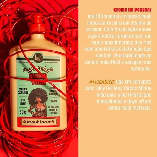 Crema de peinar Mi Rizo, Mi Vida 500g – Lola de Río
