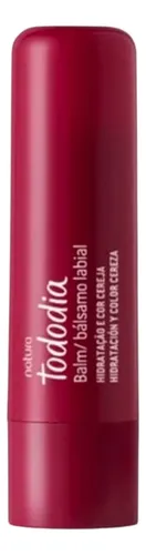 Bálsamo Labial Tododia Cereza Hidratación Con Color 2,7g