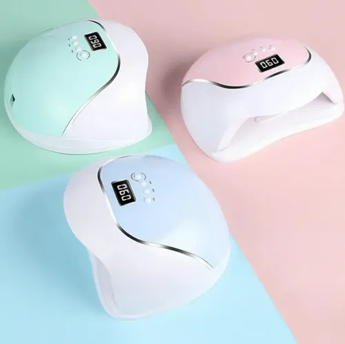 Lampara De Uñas Uv Led 120w Secador De Uñas Temporizador