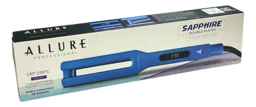Plancha De Cabello Allure Titanium Doble Placa Pl1050ap