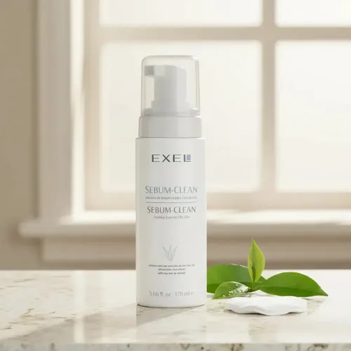Espuma De Limpieza Exel Sebum Clean Para Cutis Graso 170ml
