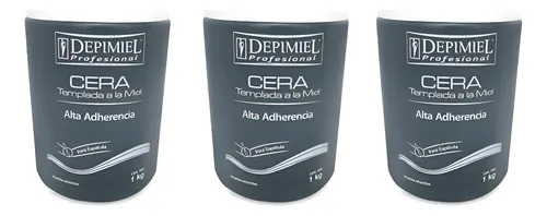 Cera Depilatoria Depimiel P/ Espátula Alta Adherencia X 3 U