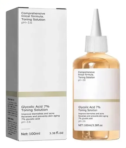 /tónico 7% Ácido Glicólico 150 Ml Hidrata Antiacné Aclara