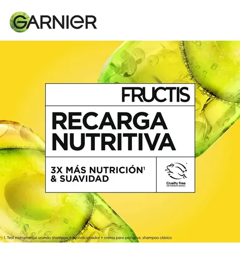 Acondicionador Garnier Fructis Recarga Nutritiva 350ml