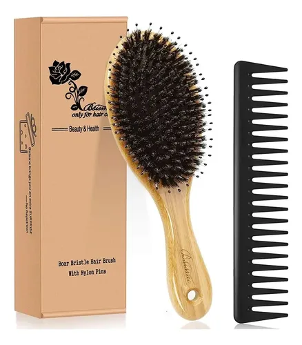 Conjunto De Peines Y Cepillos Para El Cabello, Cerdas Suaves