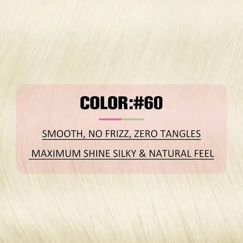 Extensiones De Pelo Con Cinta Youngsee 22 In Rubio Platino