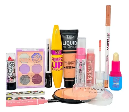 Combo Surtido De Maquillaje Tejar